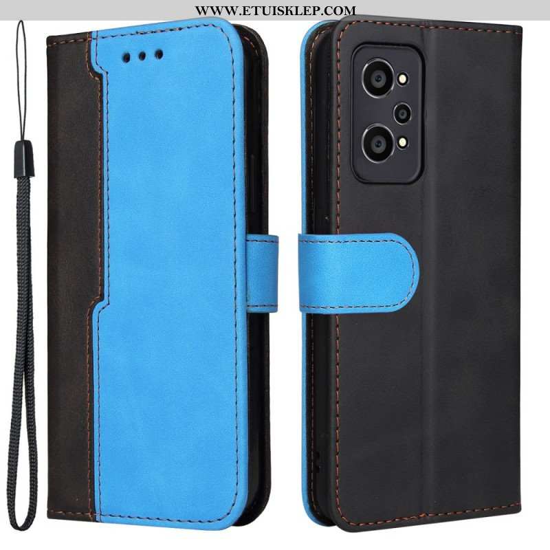 Etui Folio do Realme GT Neo 3T / Neo 2 Dwutonowy